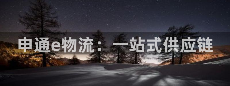 超凡国际下载不了：申通e物流：一站式